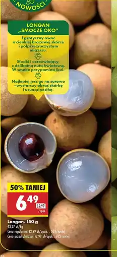 Biedronka Longan oferta