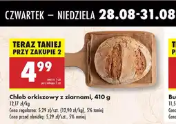 Biedronka Chleb orkiszowy z ziarnami oferta