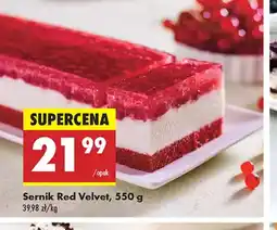 Biedronka Sernik Red Velvet oferta