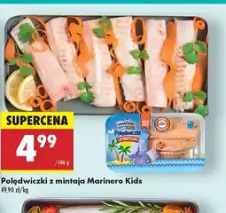 Biedronka Polędwiczki z mintaja Marinero Kids oferta