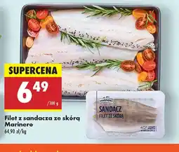 Biedronka Filet z sandacza ze skórą Marinero oferta