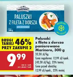 Biedronka Paluszki z fileta z dorsza Marinero oferta