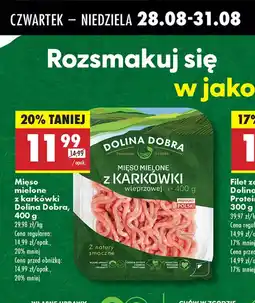 Biedronka Mięso mielone z karkówki Dolina Dobra oferta
