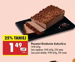 Biedronka Pasztet Dziadunia Sokołów oferta