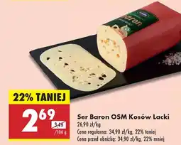 Biedronka Ser Baron OSM Kosów Lacki oferta