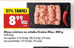 Biedronka Mięso mielone ze schabu Kraina Mięs oferta