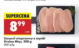 Biedronka Sznycel wieprzowy z szynki Kraina Mięs oferta