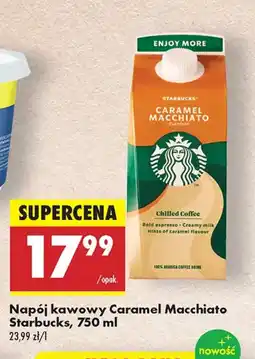 Biedronka Napój kawowy Caramel Macchiato Starbucks oferta