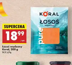 Biedronka Losoś wędzony Koral oferta