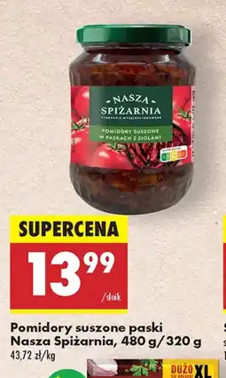 Biedronka Pomidory suszone paski Nasza Spiżarnia oferta