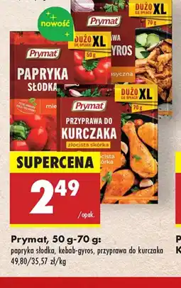Biedronka Przyprawy Prymat oferta