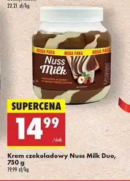 Biedronka Krem czekoladowy Nuss Milk Duo oferta