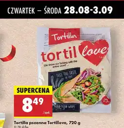 Biedronka Tortilla pszenna Tortillove oferta