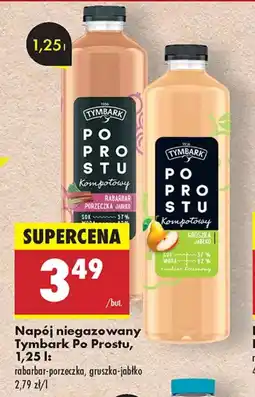 Biedronka Napój niegazowany Tymbark Po Prostu oferta