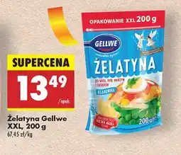 Biedronka Zelatyna Gellwe XXL oferta