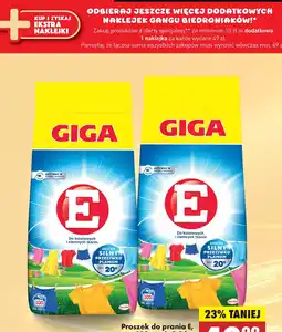 Biedronka Proszek do prania E oferta