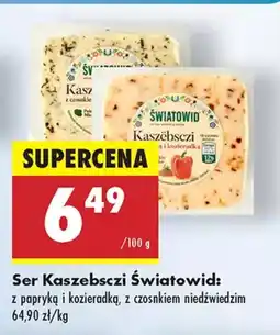 Biedronka Ser Kaszebsczi Swiatowid oferta
