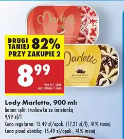 Biedronka Lody Marletto oferta