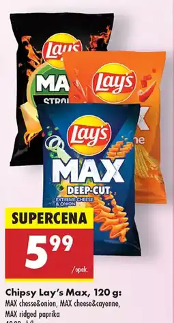 Biedronka Chipsy Lay's Max oferta