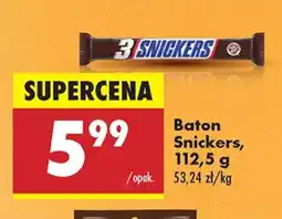 Biedronka Baton Snickers oferta