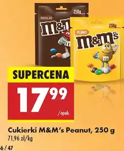Biedronka Cukierki M&M's Peanut oferta