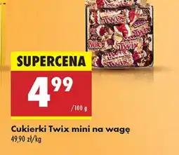 Biedronka Cukierki Twix mini na wagę oferta