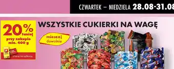 Biedronka Cukierki na wagę oferta