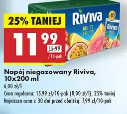 Biedronka Napój niegazowany Riviva oferta