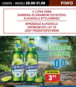 Biedronka Piwo Perła oferta