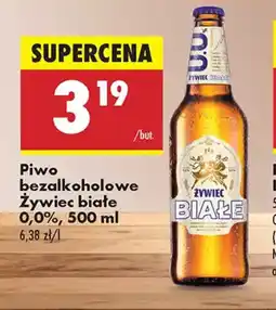 Biedronka Piwo bezalkoholowe Zywiec białe oferta