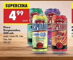 Biedronka Piwo Desperados oferta