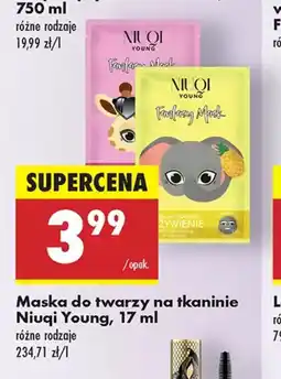 Biedronka Maska do twarzy na tkaninie Niuqi Young oferta