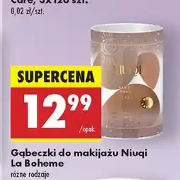 Biedronka Gąbeczki do makijażu Niuqi La Boheme oferta