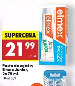 Biedronka Pasta do zębów Elmex Junior oferta