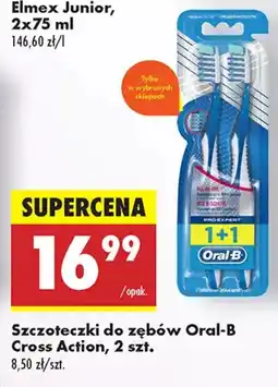 Biedronka Szczoteczki do zębów Oral-B Cross Action oferta