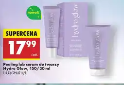 Biedronka Peeling lub serum do twarzy Hydro Glow oferta