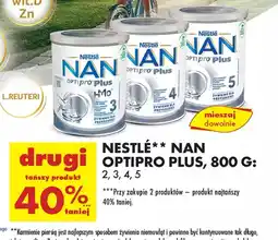 Biedronka Nestle Nan Optipro Plus oferta