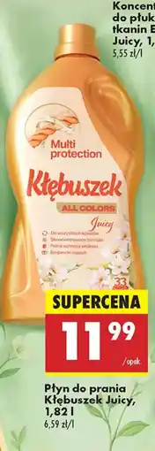 Biedronka Płyn do prania Kłębuszek Juicy oferta