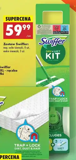 Biedronka Zestaw Swiffer oferta