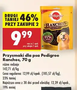Biedronka Przysmak dla psa Pedigree Ranchos oferta