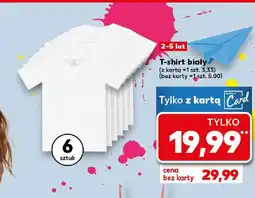 Kaufland T-shirt biały oferta