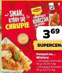 Netto Pomysł na... chrupiący kurczak jalapeño Winiary oferta