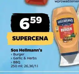 Netto Sos Hellmann's Burger oferta