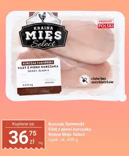 Biedronka Filet z piersi kurczaka świeży klasa A Select Kraina Mięs oferta