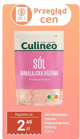 Biedronka Sól himalajska różowa drobnoziarnista Culineo oferta