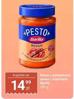 Biedronka Pesto rosso z pomidorami serem i orzechami Barilla oferta
