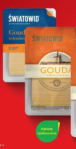 Biedronka Ser holenderski Gouda Światowid oferta