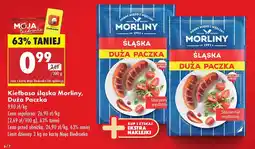 Biedronka Kiełbasa śląska - duża paczka Morliny oferta
