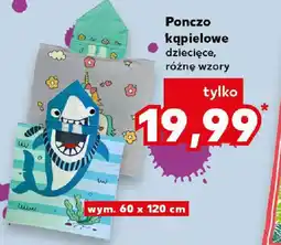 Kaufland Poncho kąpielowe dziecięce oferta