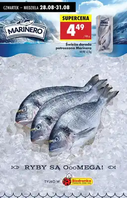 Biedronka Ryba dorada świeża patroszona Marinero oferta